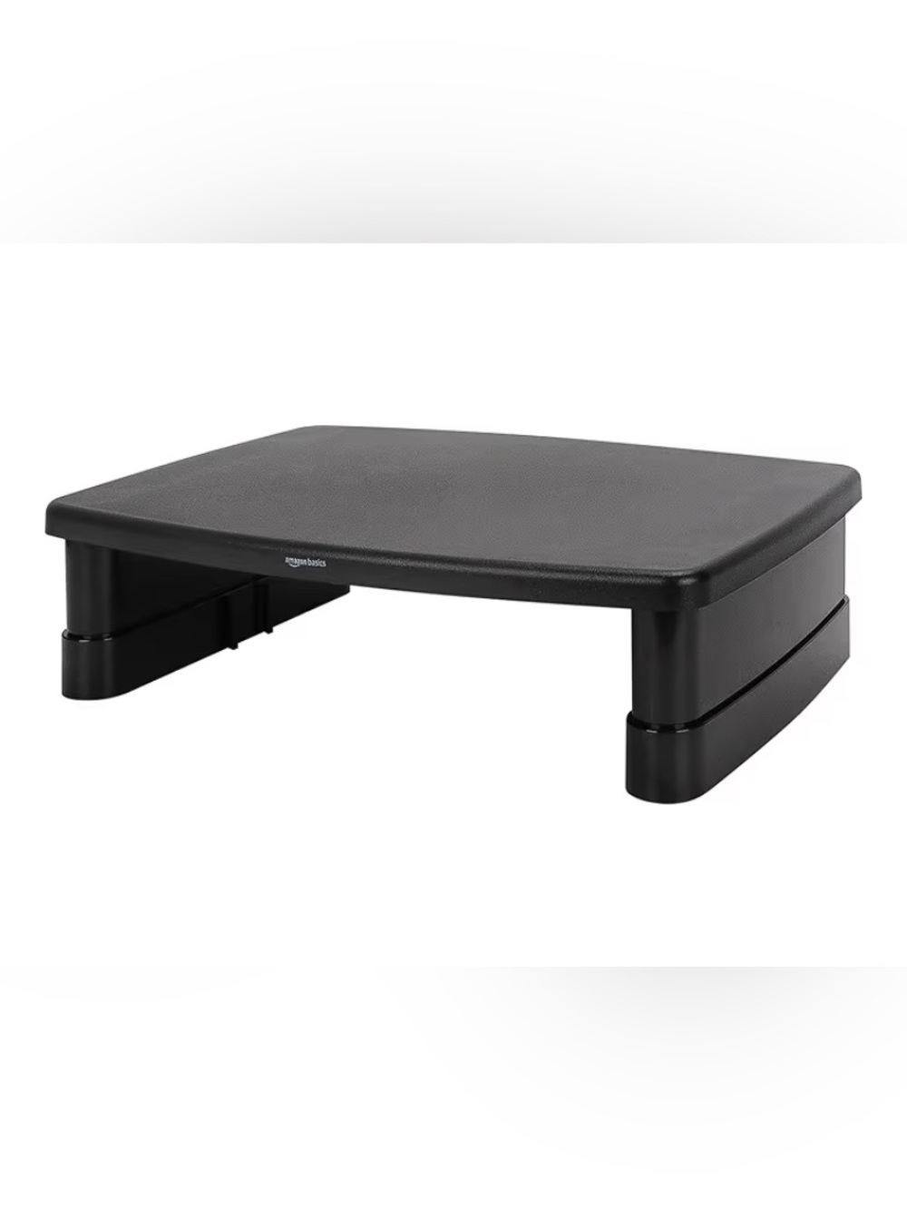 AmazonBasics Black Adjustable Monitor Stand